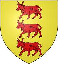 Blason de la famille Gachassin-Lafite d'Orthez.