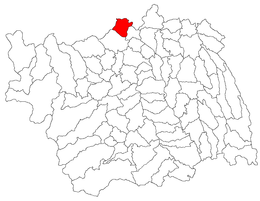 Buhuși – Mappa