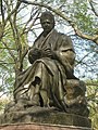 Statue of Sir Walter Scott in Central Park, New York City