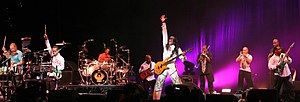 Earth, Wind & Fire performing in 2009