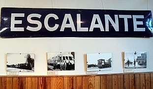 Nomenclador estación Escalante.