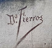 signature de Dionisio Fierros