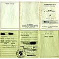 Refugee identity card A