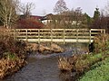 wooden footbridge near Summerfield Road, Dalshannon