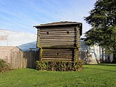 The replica of Fort Astoria