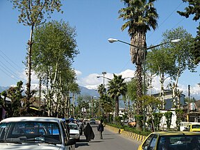 A street in Fuman, Gilan