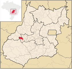 Location in Goiás state