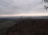 Blick über den Untersee bis zu den Alpen