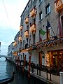 L'Hôtel Luna Baglioni, tenant du nom d'origine du rio