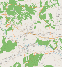 Localização de Jordanów na Polónia