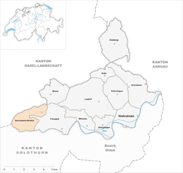 Hauenstein-Ifenthal – Mappa