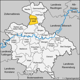 Veringenstadt i Landkreis Sigmaringen