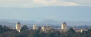 Looking towards the former Kew Asylum, now known as Willsmere Estate