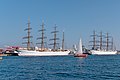 Nippon Maru II und Kaiwo Maru II im Hafen von Kōbe (2007)