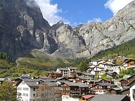 Leukerbad in mid-October 2006