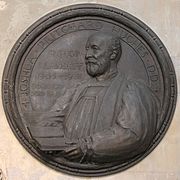 Memorial to Joshua Pritchard Hughes in Llandaff Cathedral (1940) by Goscombe John[8]