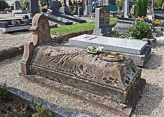 Tombe de Louis et Gustave Spach au cimetière Saint-Gall de Strasbourg