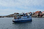 M/S Härön anlöper Kyrkesund från Härön