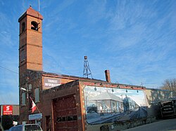 Historic fire station in Markdale