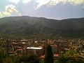 Montalbino sovrastante Nocera Inferiore, visto dal Convento di Sant'Andrea