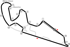 Tracciato di Motorland Aragón