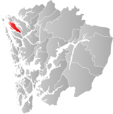 Radøy within Hordaland