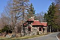 Osgood Hill Gatehouse (1886), North Andover, Massachusetts.