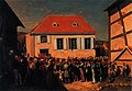 George Emanuel Opitz, Dedication of a Synagogue in Alsace, 1820. From Jewish Art.