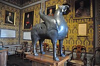 The Pisa Griffin in the Pisa Cathedral's chapter house, 2014