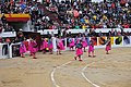 paseillo corrida goyesca en Bogotá, Colombia