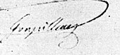 signature de Philippe-Charles-Aimé Goupilleau