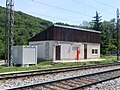 Rižana railway station in 2011