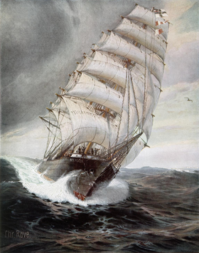 illustration de SMS Seeadler (1888)