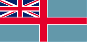 Queensland Separation Flag (St George's Cross with white border; different shade of blue) (1859)[4]