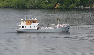 M/S Soya III utanför Björnholmen i Mälaren