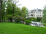 Blick vom Stensparken auf Fageborg