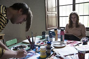 Imagem de 'El Atelier' do Museu Jorge Rando.