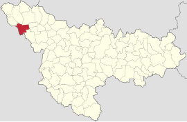 Location in Timiș County