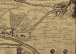 Le terroir de Saint-Ouen en 1707.