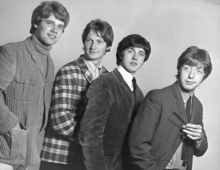 The Koobas in 1966. Left to right: Keith Ellis, Roy Morris, Tony O'Reilly and Stuart Leathwood