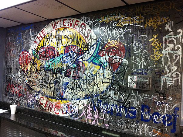 The Wieners Circle interior sign