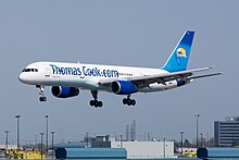 Thomas Cook (Jazz Airlines) reaching for runway 33L, Toronto-Pearson