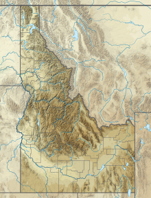 Diamond Peak is located in Idaho