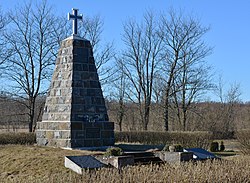 Estonian War of Independence memorial in Hosby