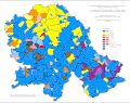 Ethnic structure of Vojvodina by settlements 1961.