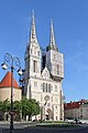 Zagreb cathedral in Kaptol