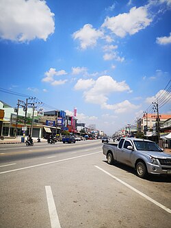 ถนนรัฐบำรุงในอำเภอปราณบุรี