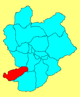 Localisation de Yángyuán Xiàn