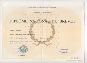 Image illustrative de l’article Diplôme national du brevet