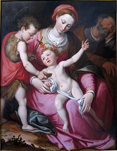 Sainte famille Musée Fesch, Ajaccio.